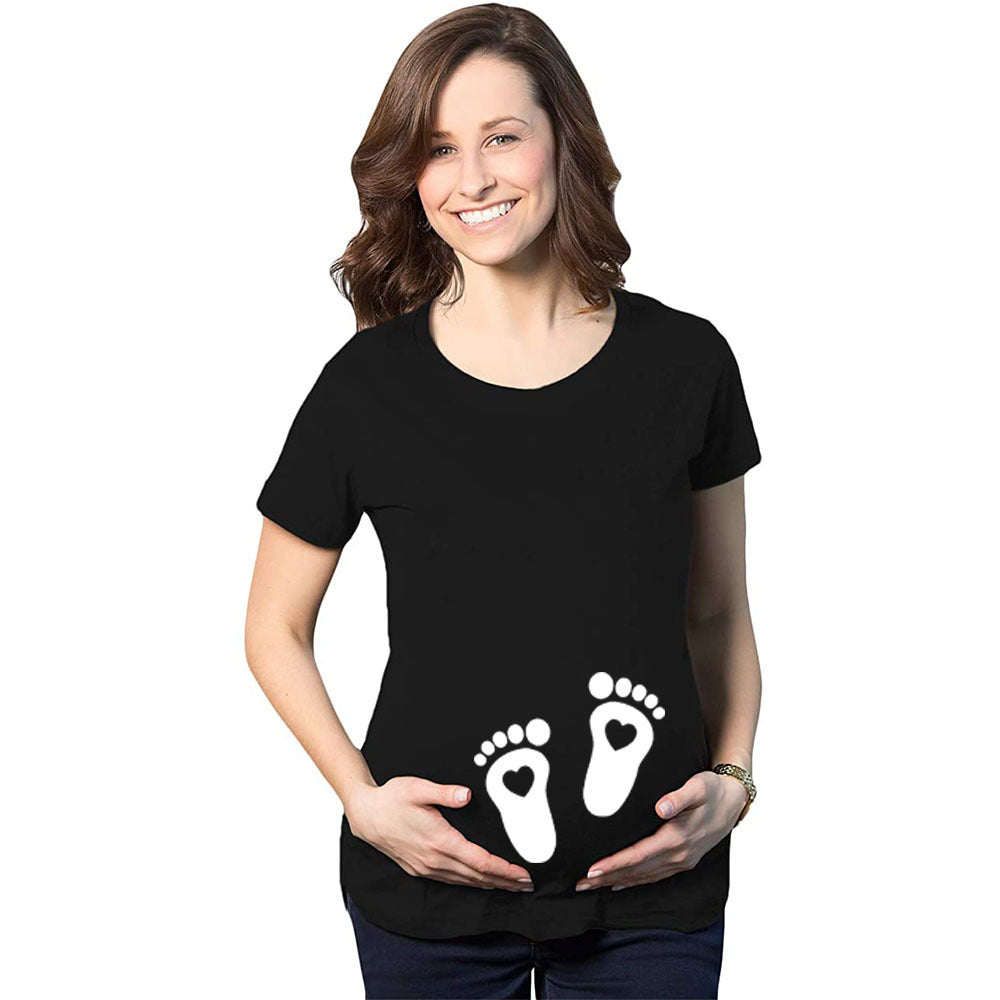 Fun Hand Print Maternity