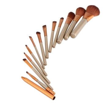12pcs Makeup Brush Set Blush Eyeshadow Eyelash Highlighter Makeup Brush
