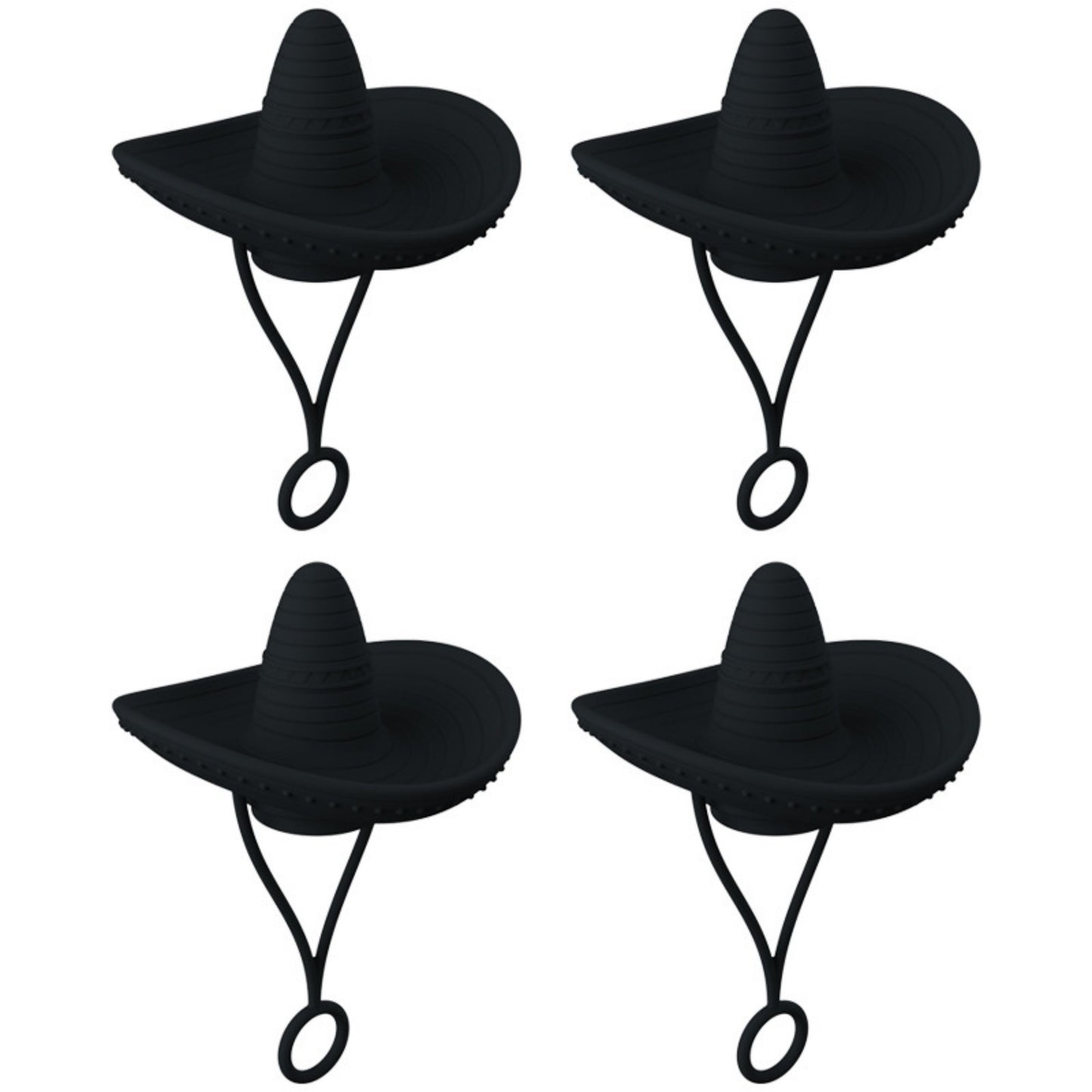 Style Straw Covers Cap Novelty Sturdy Straw Toppers Reusable Cowboy Hat Shaped For Camping Home Hiking Picnic Kitchen