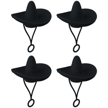 Style Straw Covers Cap Novelty Sturdy Straw Toppers Reusable Cowboy Hat Shaped For Camping Home Hiking Picnic Kitchen