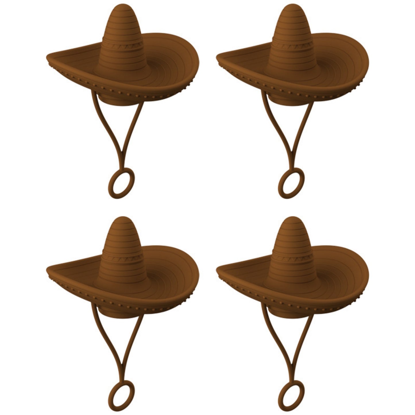 Style Straw Covers Cap Novelty Sturdy Straw Toppers Reusable Cowboy Hat Shaped For Camping Home Hiking Picnic Kitchen
