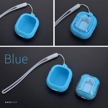 Mini Transparent Wireless Bluetooth Headset Digital Display ENC Noise Reduction True Wireless Sports Music