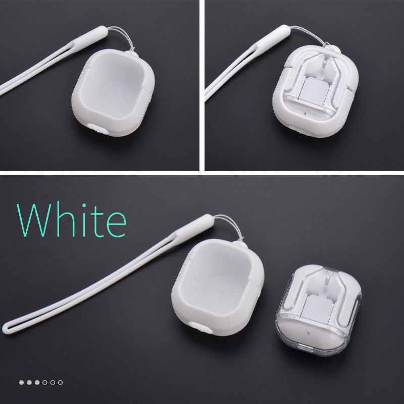 Mini Transparent Wireless Bluetooth Headset Digital Display ENC Noise Reduction True Wireless Sports Music
