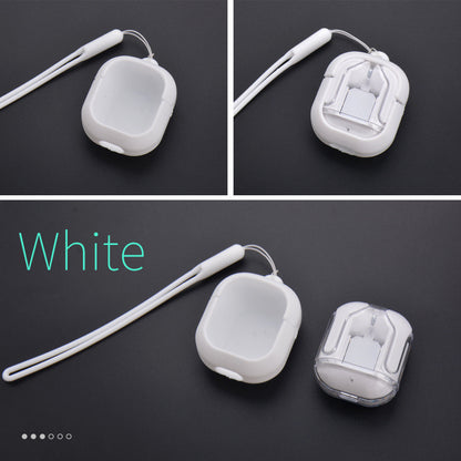 Mini Transparent Wireless Bluetooth Headset Digital Display ENC Noise Reduction True Wireless Sports Music