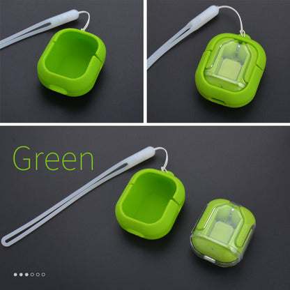 Mini Transparent Wireless Bluetooth Headset Digital Display ENC Noise Reduction True Wireless Sports Music