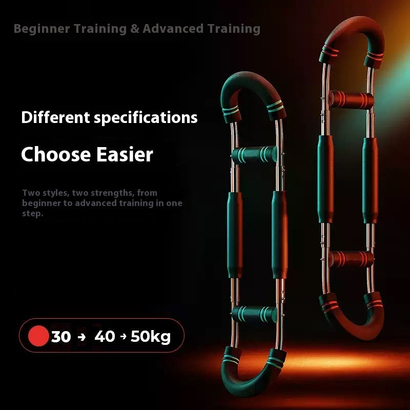 Multi-functional U-shaped Arm Strengthener Chest Trainer Adjustable Forearm Strength Exerciser Home Gym Equipment Bodybuilding